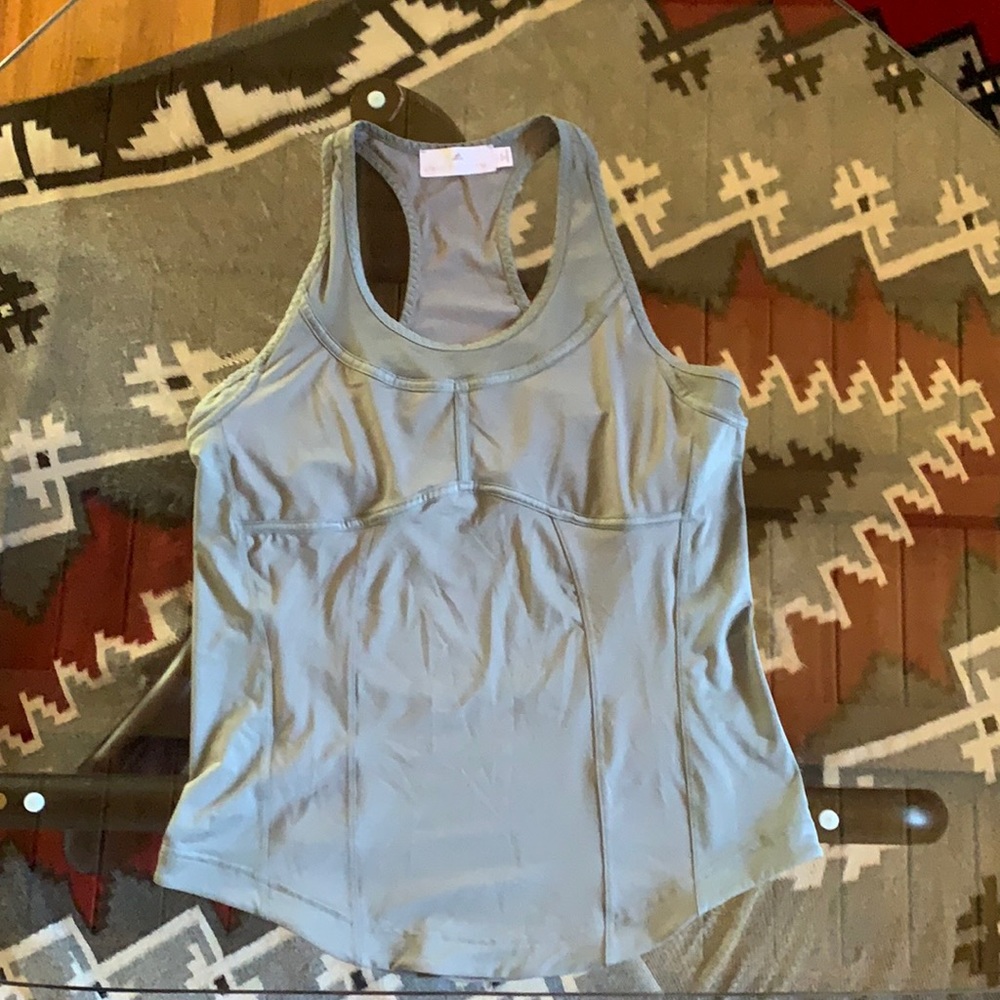 Stella McCartney Adidas Grey Workout Top